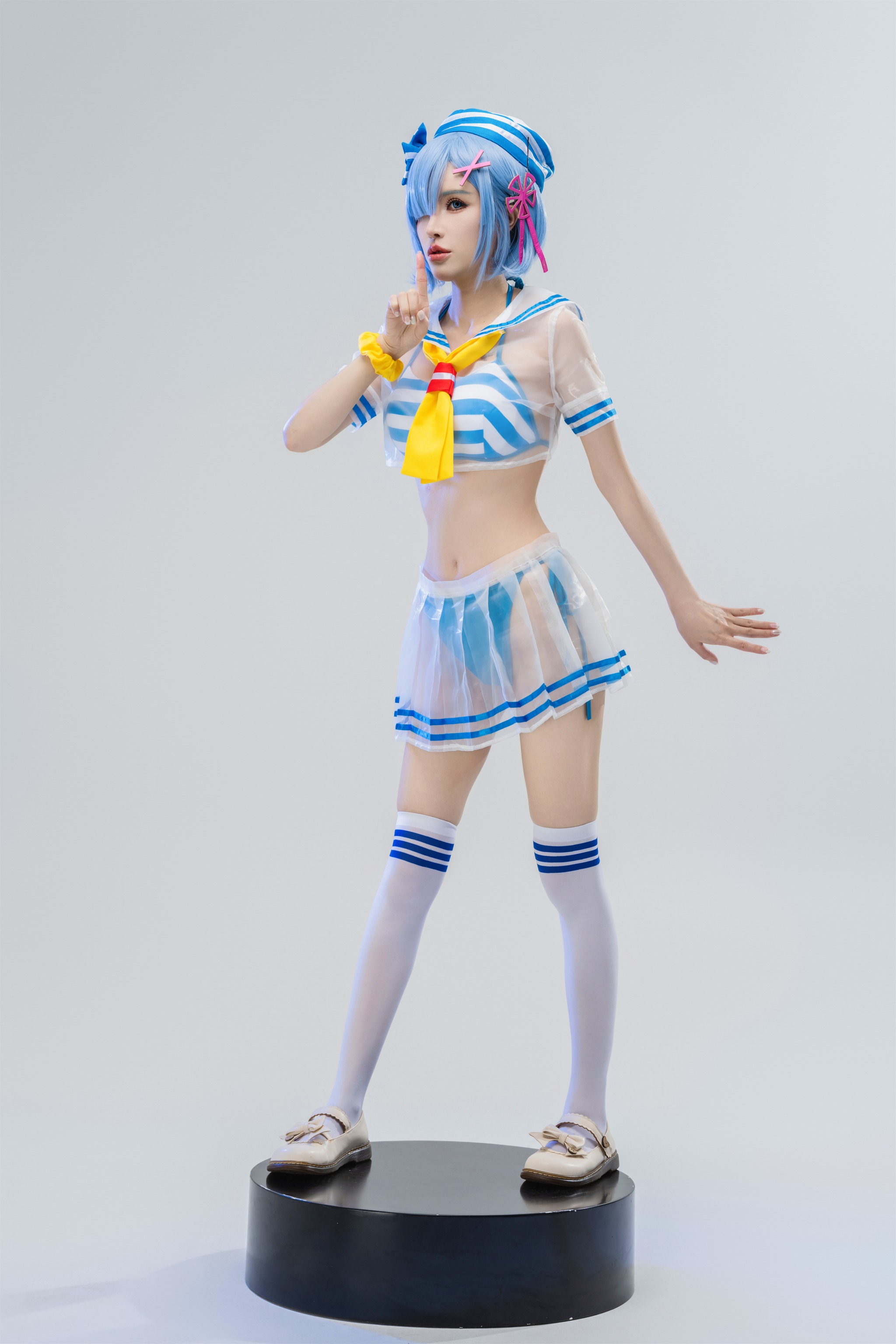 图片[1]-鹿八岁baby – NO.022 鹿八岁 Re：从零开始的异世界生活 蕾姆[42P]-XikXak
